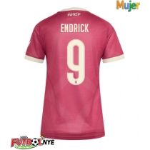 Camiseta Real Madrid Endrick #9 Tercera Equipación para mujer 2026-27 manga corta
